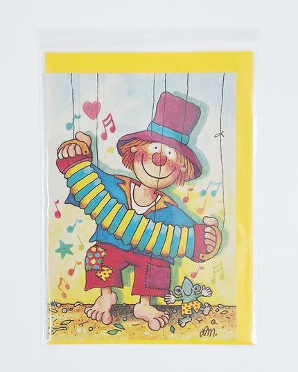 Accordion greeting card (02-307)
