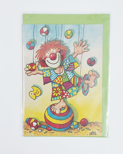 Greeting Card Juggler (02-308)
