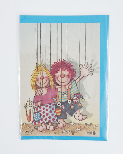 Wenskaart jongen & meisje (02-310)