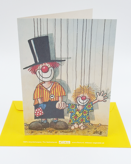 Greeting card top hat (02-315)