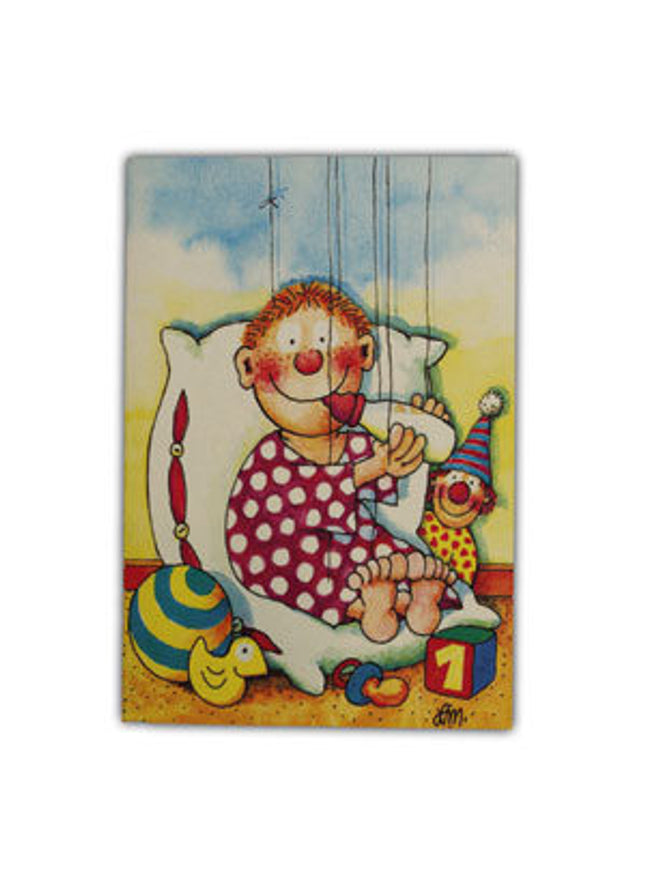 Wenskaart baby jongen (02-317)