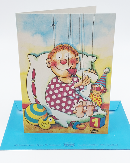 Wenskaart baby jongen (02-317)