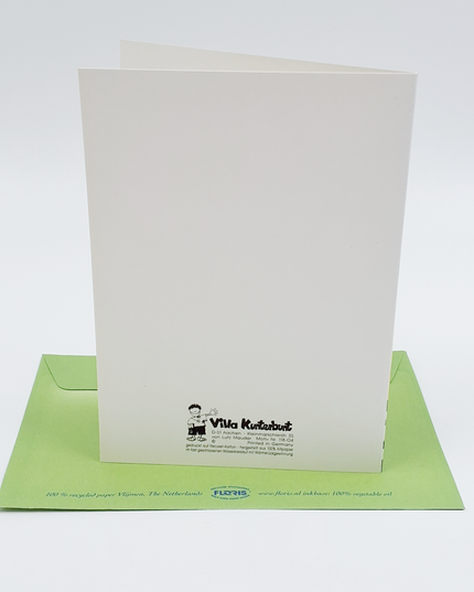 Greeting card mice bath (02-352)