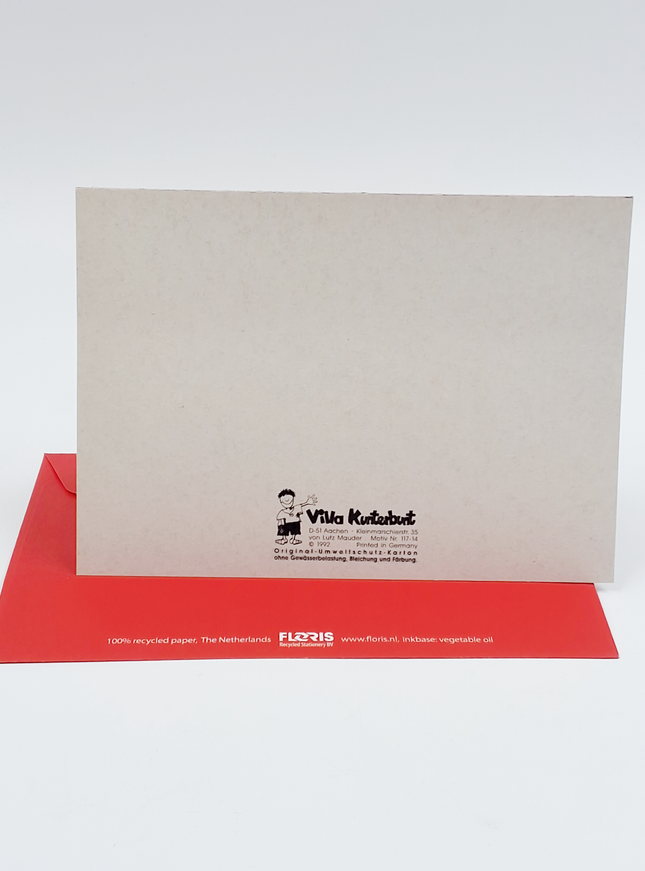 Wenskaart "50" (02-365)