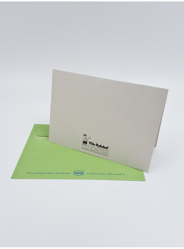 Wenskaart fluit (02-372)