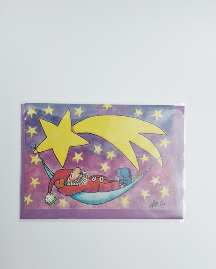 Greeting card hammock