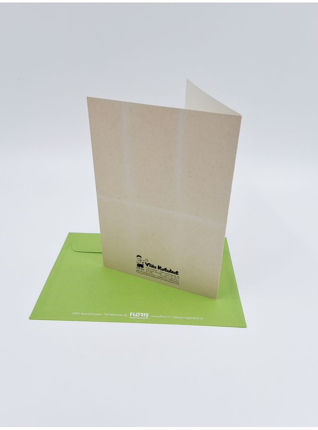 Carte de vœux averse