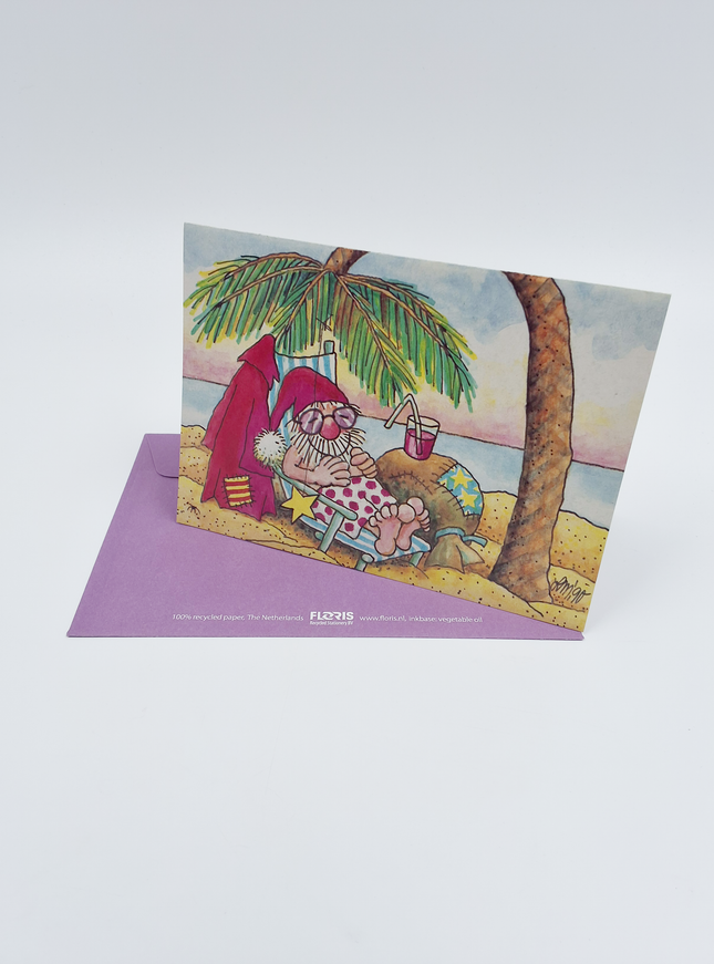 Wenskaart palmboom (02-389)