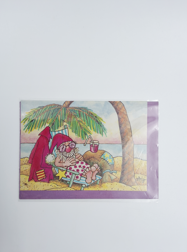 Wenskaart palmboom (02-389)