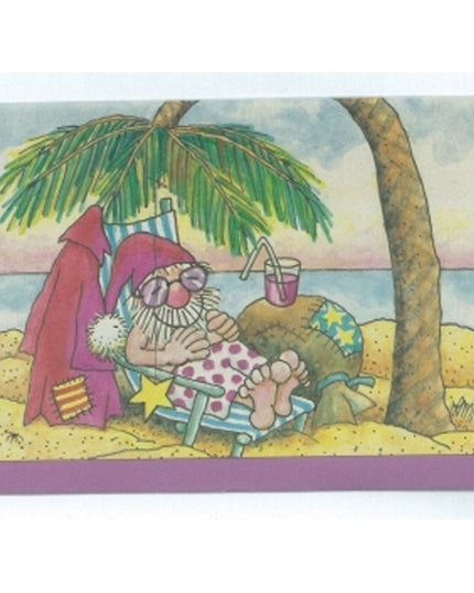 Palm tree greeting card