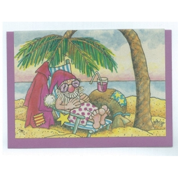 Wenskaart palmboom (02-389)