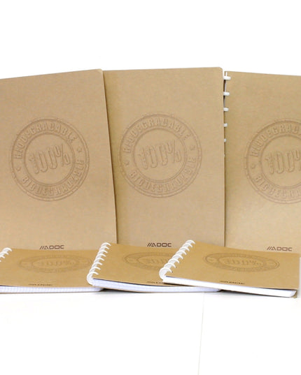 ADOC schrift BIO A5 - geruit 4x8 mm