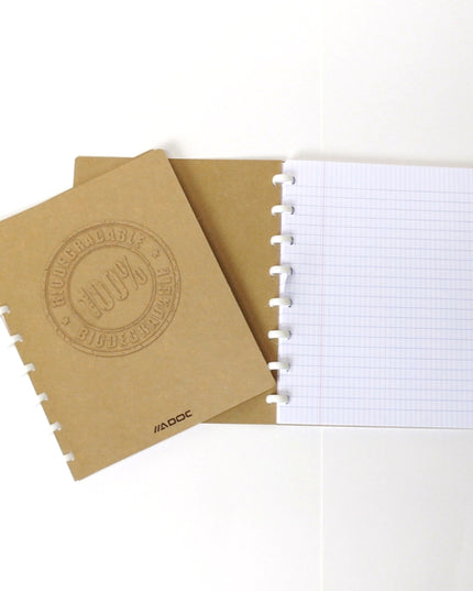 ADOC schrift BIO A5 - geruit 4x8 mm