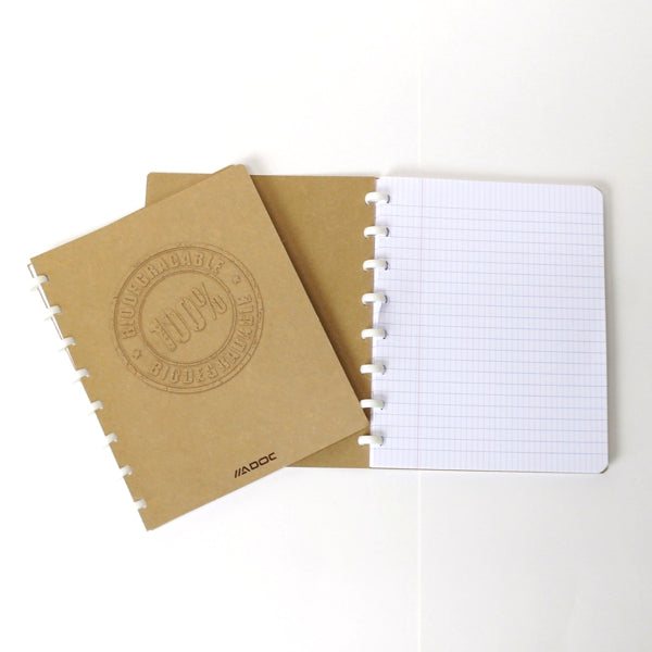 ADOC schrift BIO A5 - geruit 4x8 mm