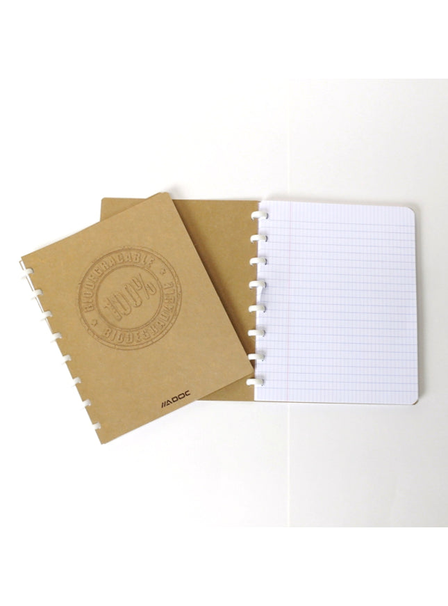 ADOC schrift BIO A5 - geruit 4x8 mm