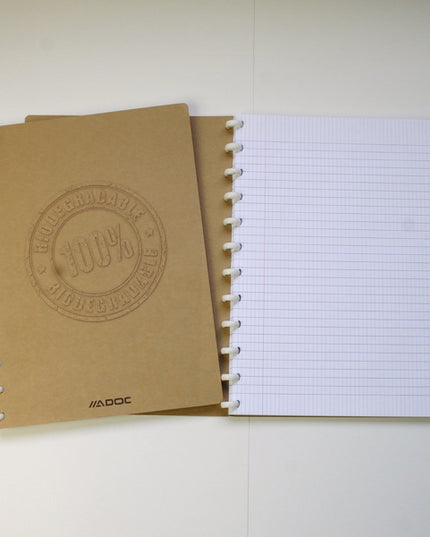 ADOC schrift BIO A4 - geruit 4x8 mm