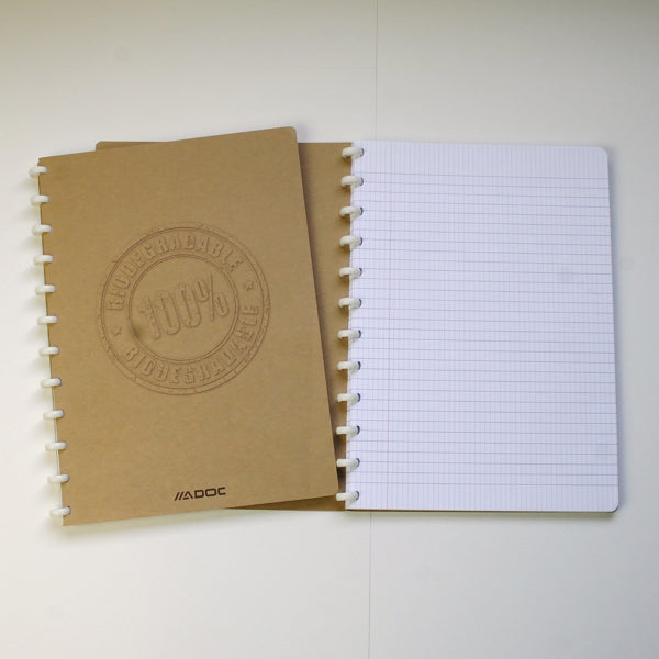 ADOC schrift BIO A4 - geruit 4x8 mm