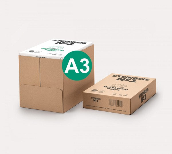 Kopieer papier A3, lichtgrijs - pak van 500 vellen