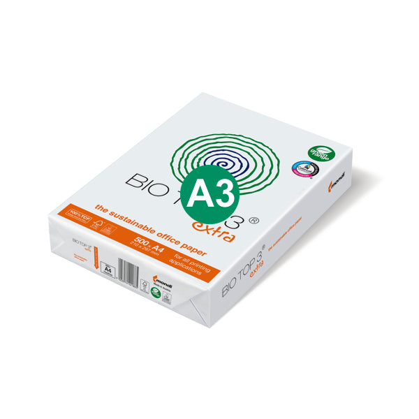 Kopieer papier A3, wit - pak van 500 vel