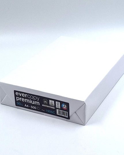 Printpapier A4, wit, 90gr - pak van 500 vel