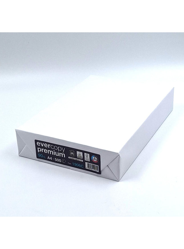 Printpapier A4, wit, 90gr - pak van 500 vel