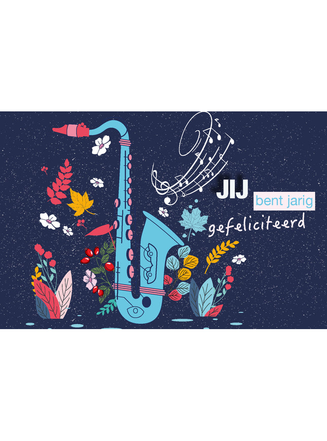 Carte de vœux pour ton anniversaire, musique