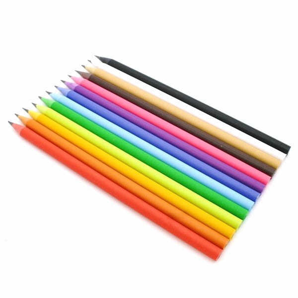 Potlood van gerecycled CD dozen - in verschillende kleuren