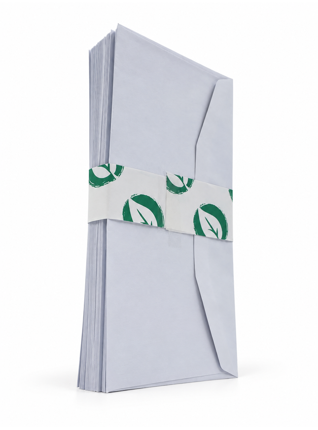 paquet de 50 enveloppes 114x229 mm, 80g - gommées, sans fenêtre