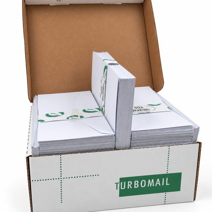 paquet de 50 enveloppes 114x229 mm, 80g - gommées, sans fenêtre