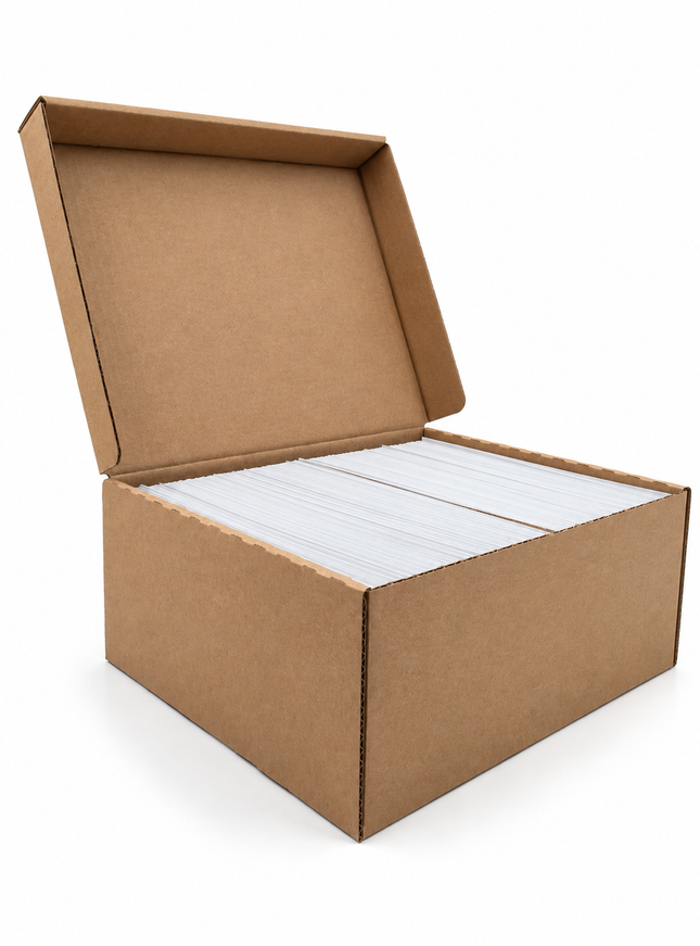 boîte 500 enveloppes 114x229 mm, 80g - bande auto-adhésive, sans fenêtre