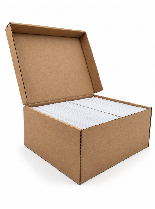 boîte 500 enveloppes 114x229 mm, 80g - bande auto-adhésive, sans fenêtre