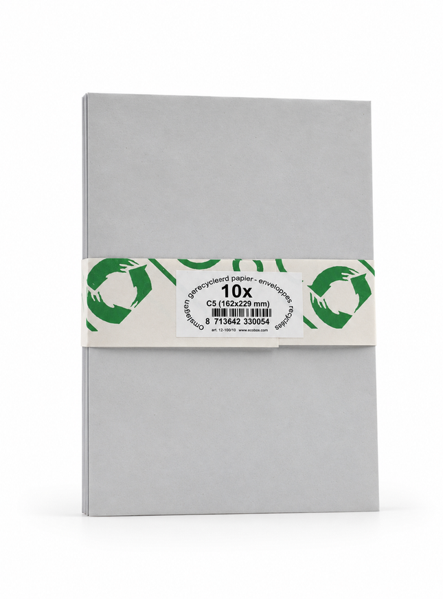 pack 10 enveloppes C5 162x229 mm, 95g