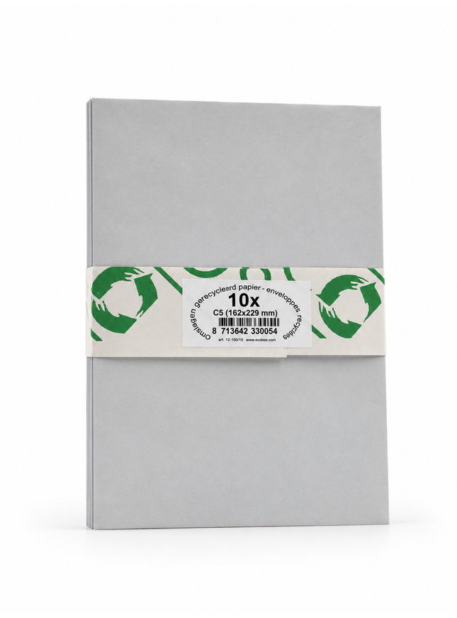 pack 10 enveloppes C5 162x229 mm, 95g