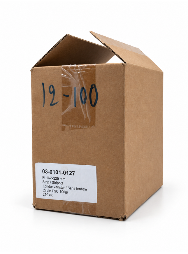 pack 10 enveloppes C5 162x229 mm, 95g