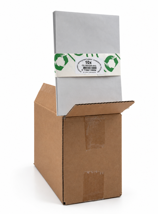 pack 10 enveloppes C5 162x229 mm, 95g