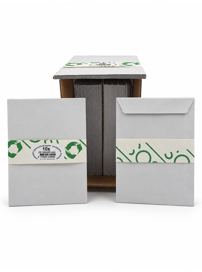 pack 10 enveloppes C5 162x229 mm, 95g