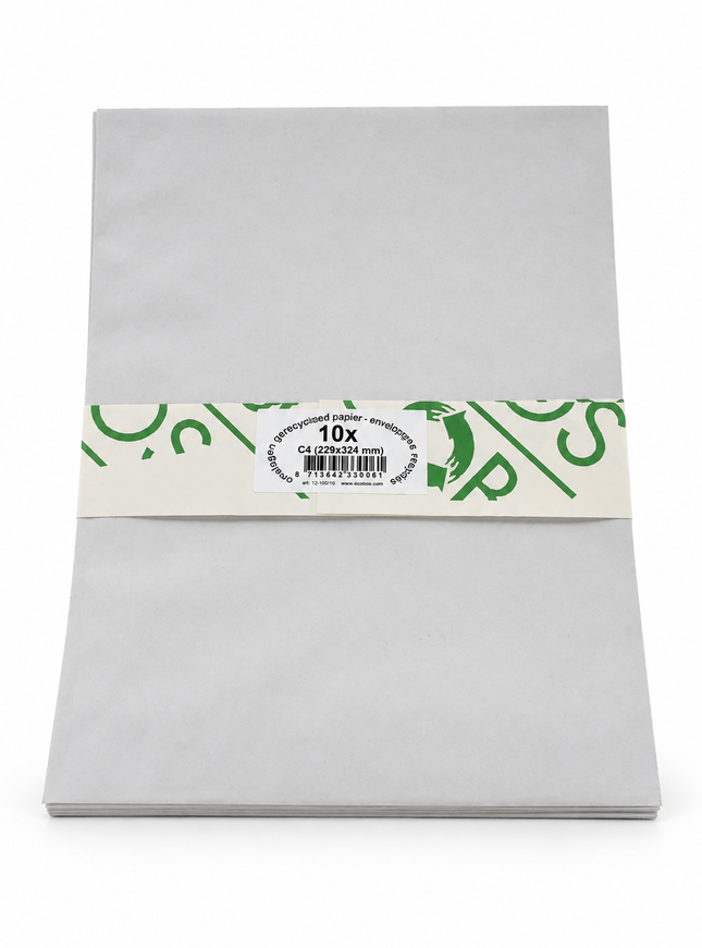 paquet de 10 enveloppes C4 229x324 mm, 95g