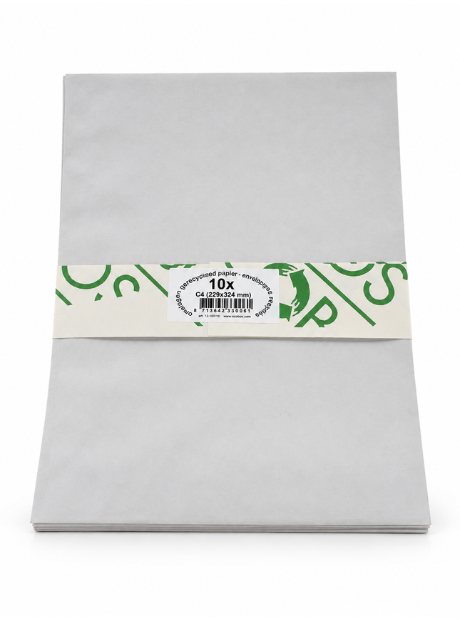 paquet de 10 enveloppes C4 229x324 mm, 95g