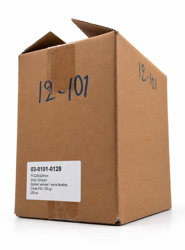 paquet de 10 enveloppes C4 229x324 mm, 95g