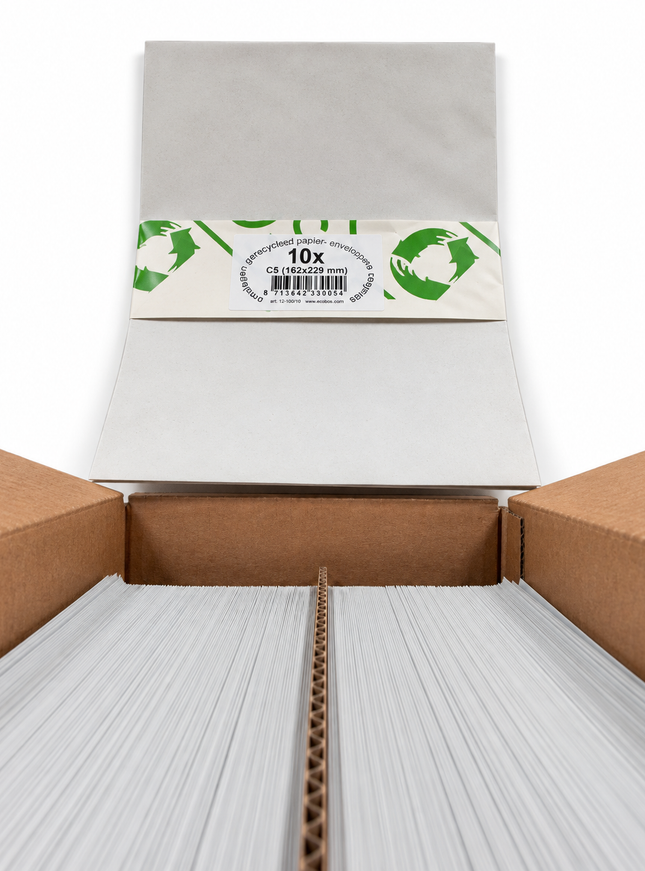paquet de 10 enveloppes C4 229x324 mm, 95g