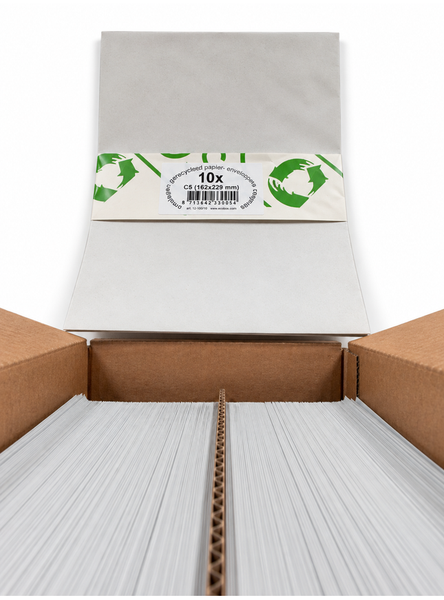 paquet de 10 enveloppes C4 229x324 mm, 95g
