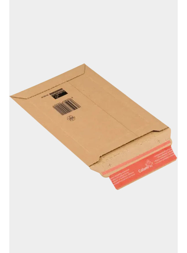 zakomslag microgolfkarton 166x267 mm - zelfklevende strip, zonder venster