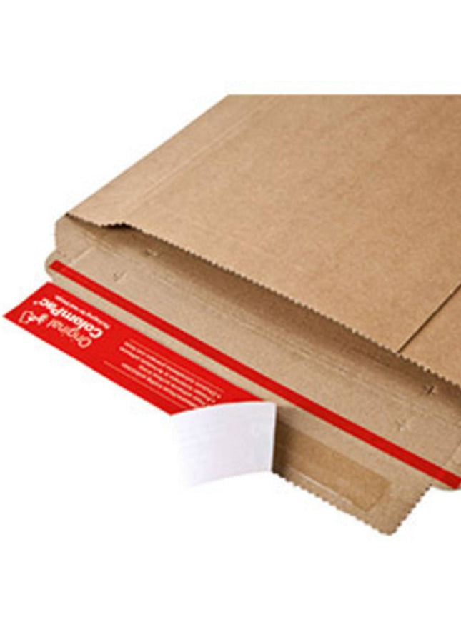zakomslag microgolfkarton 166x267 mm - zelfklevende strip, zonder venster