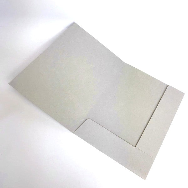 Map met 2 kleppen 22x31 cm, 300g - zonder opdruk/blanco