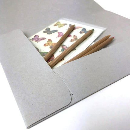 Map met 2 kleppen 22x31 cm, 300g - zonder opdruk/blanco
