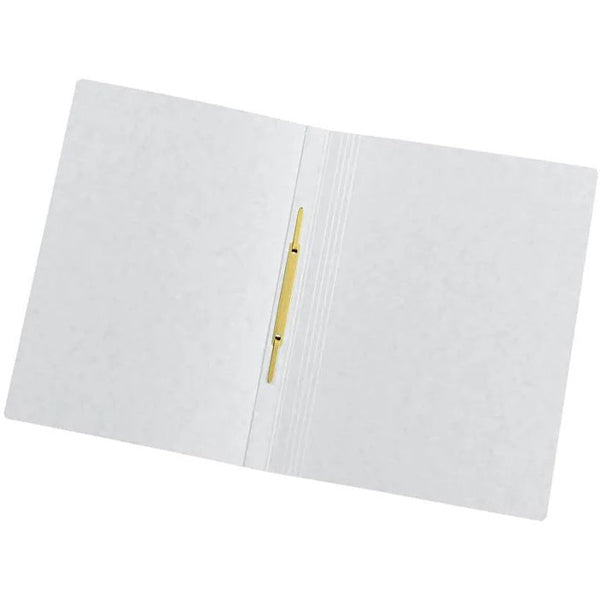 Snelhechtmap glanskarton 355g - A4 - wit