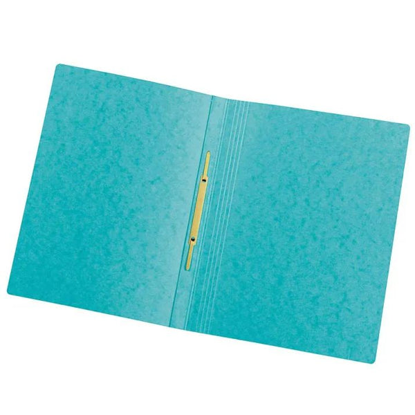 Snelhechtmap glanskarton 355g - A4 - licht blauw
