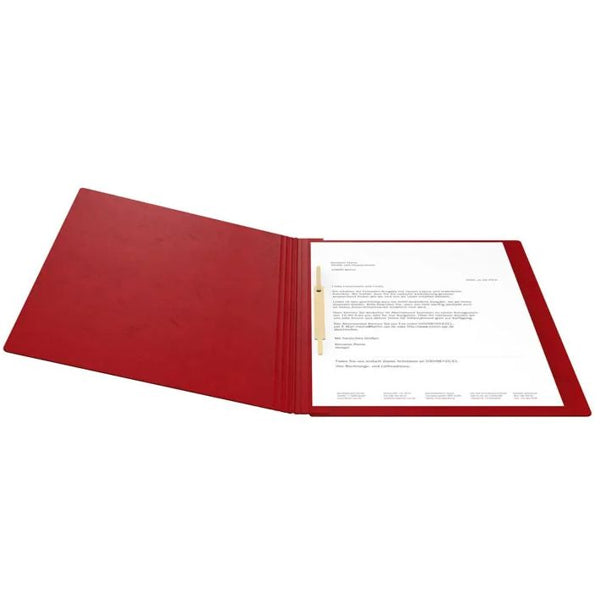 Snelhechtmap glanskarton 355g - A4 - rood
