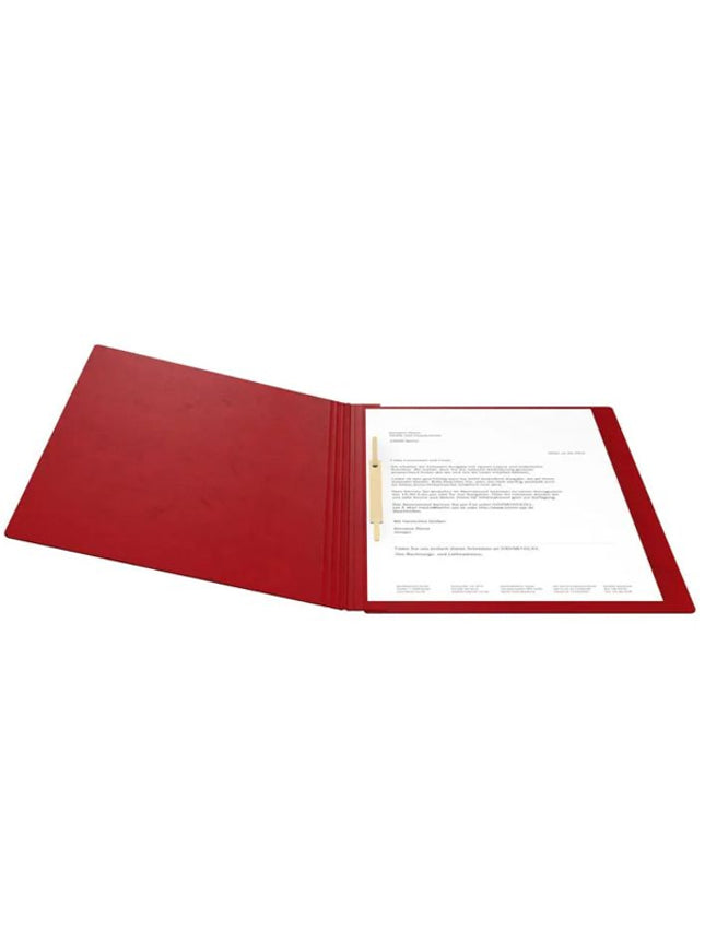 Snelhechtmap glanskarton 355g - A4 - rood