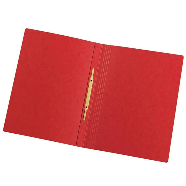 Snelhechtmap glanskarton 355g - A4 - rood